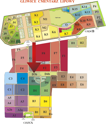 Brak mapy sektorowej