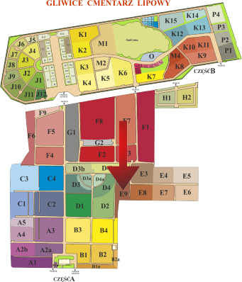 Brak mapy sektorowej