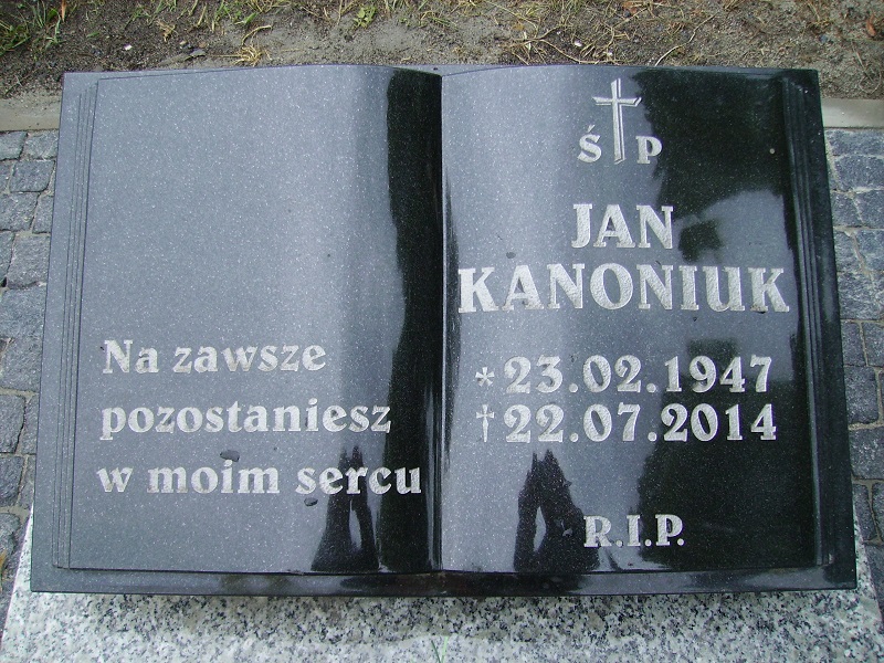 Grób Jan Kanoniuk