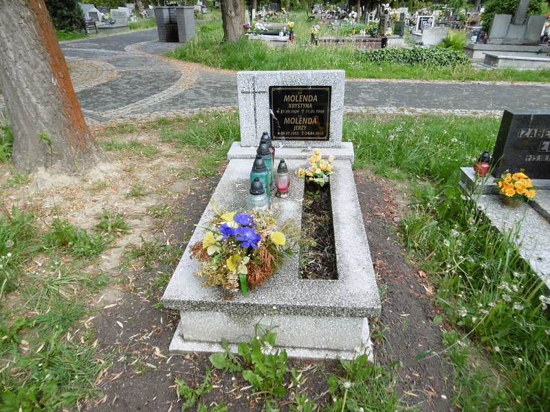 Grób Jerzy Molenda