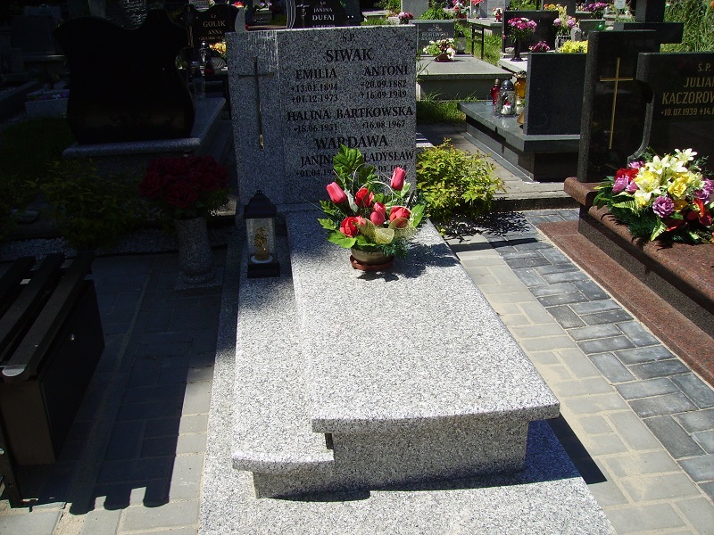 Grób Janina Wardawa