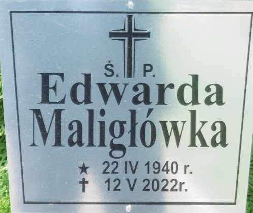 Grób Edwarda Maligłówka