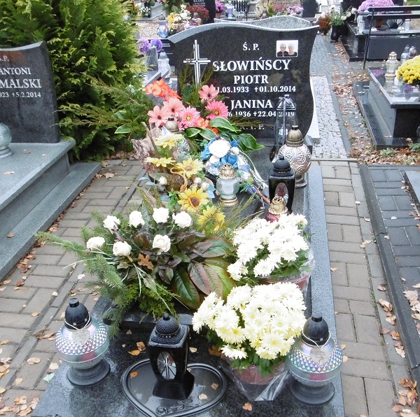 Grób Janina Słowińska