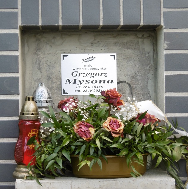 Grób Grzegorz Mysona