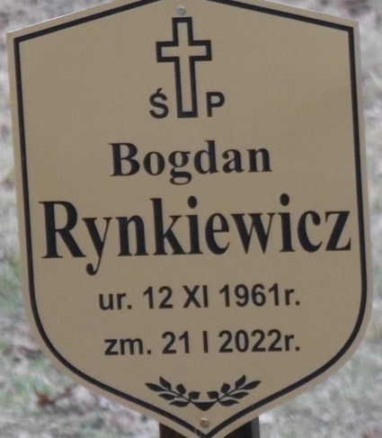 Grób Bogdan Rynkiewicz