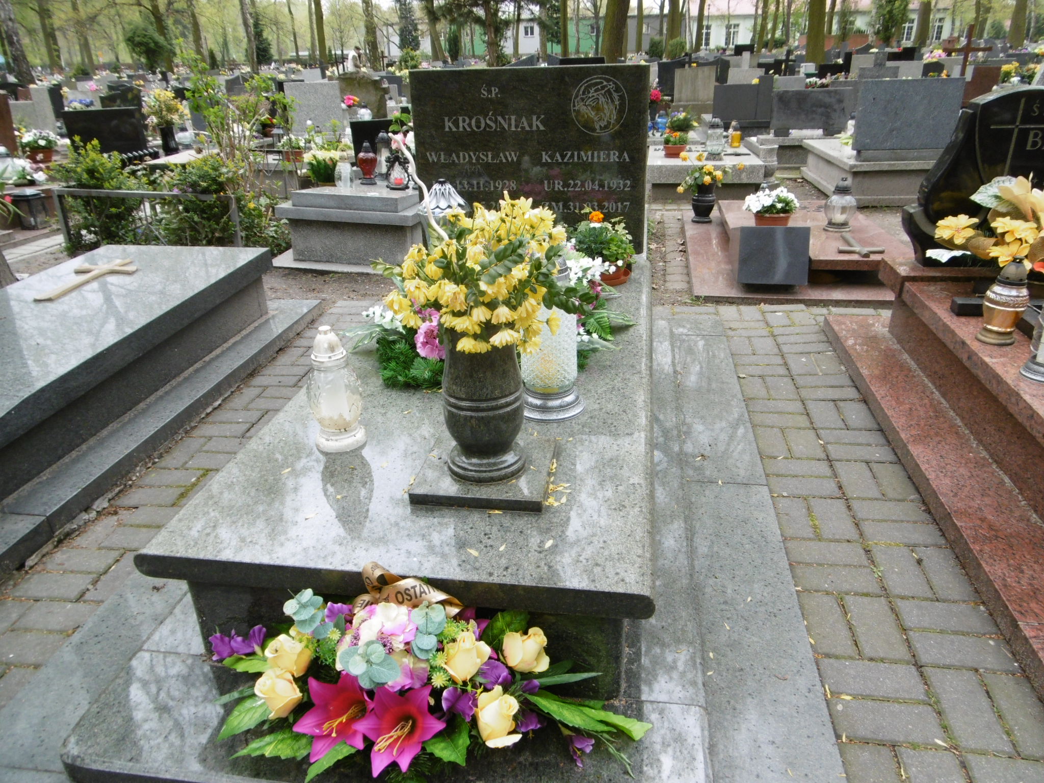 Grób Kazimiera Krośniak
