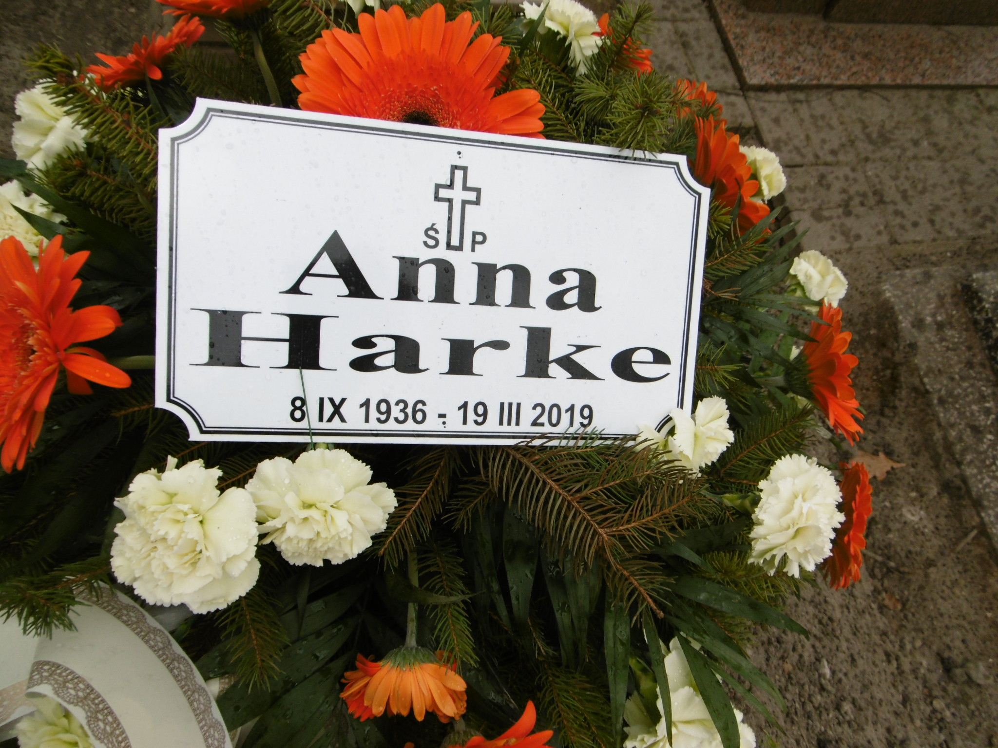 Zdjęcie grobu Paweł Harke