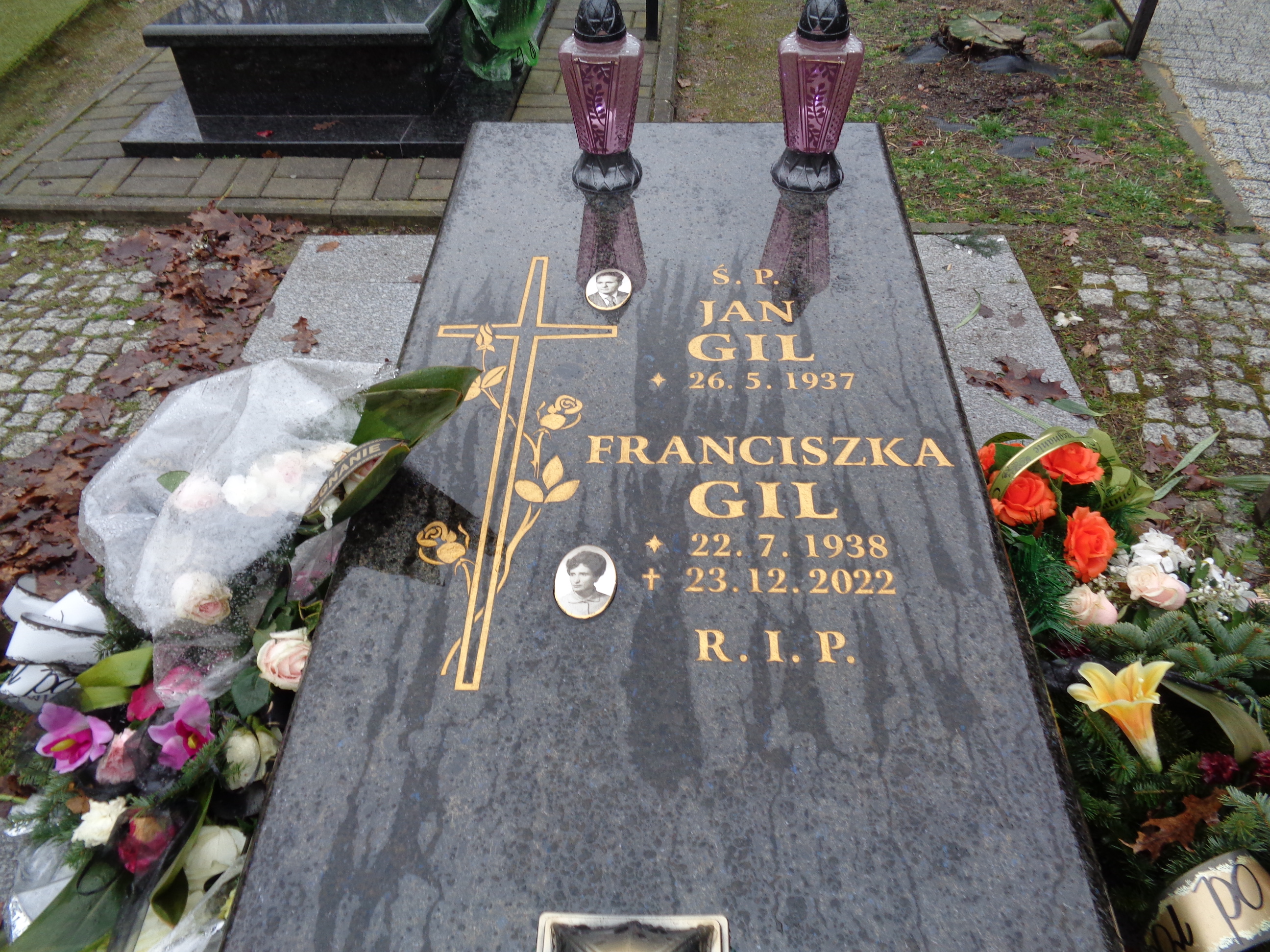 Grób Franciszka Gil