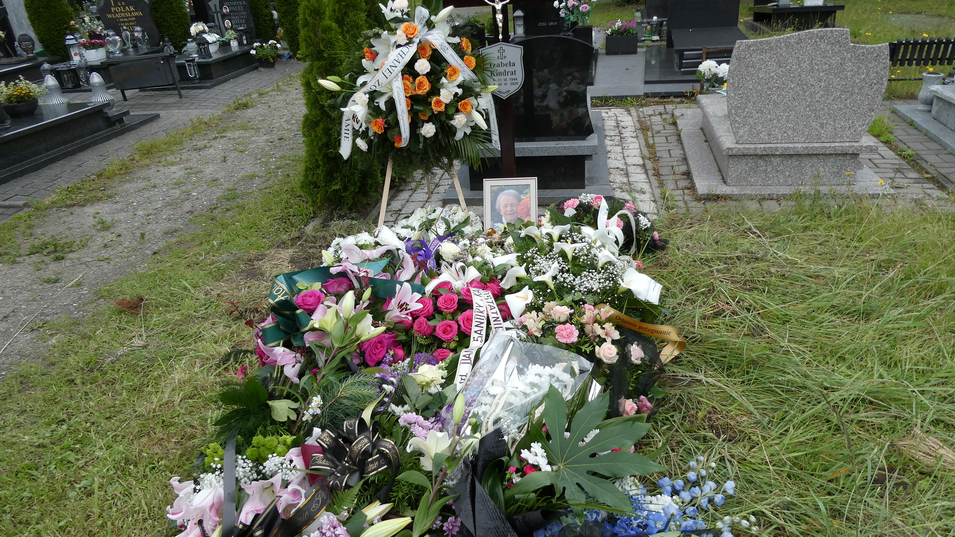 Grób Izabela Kindrat