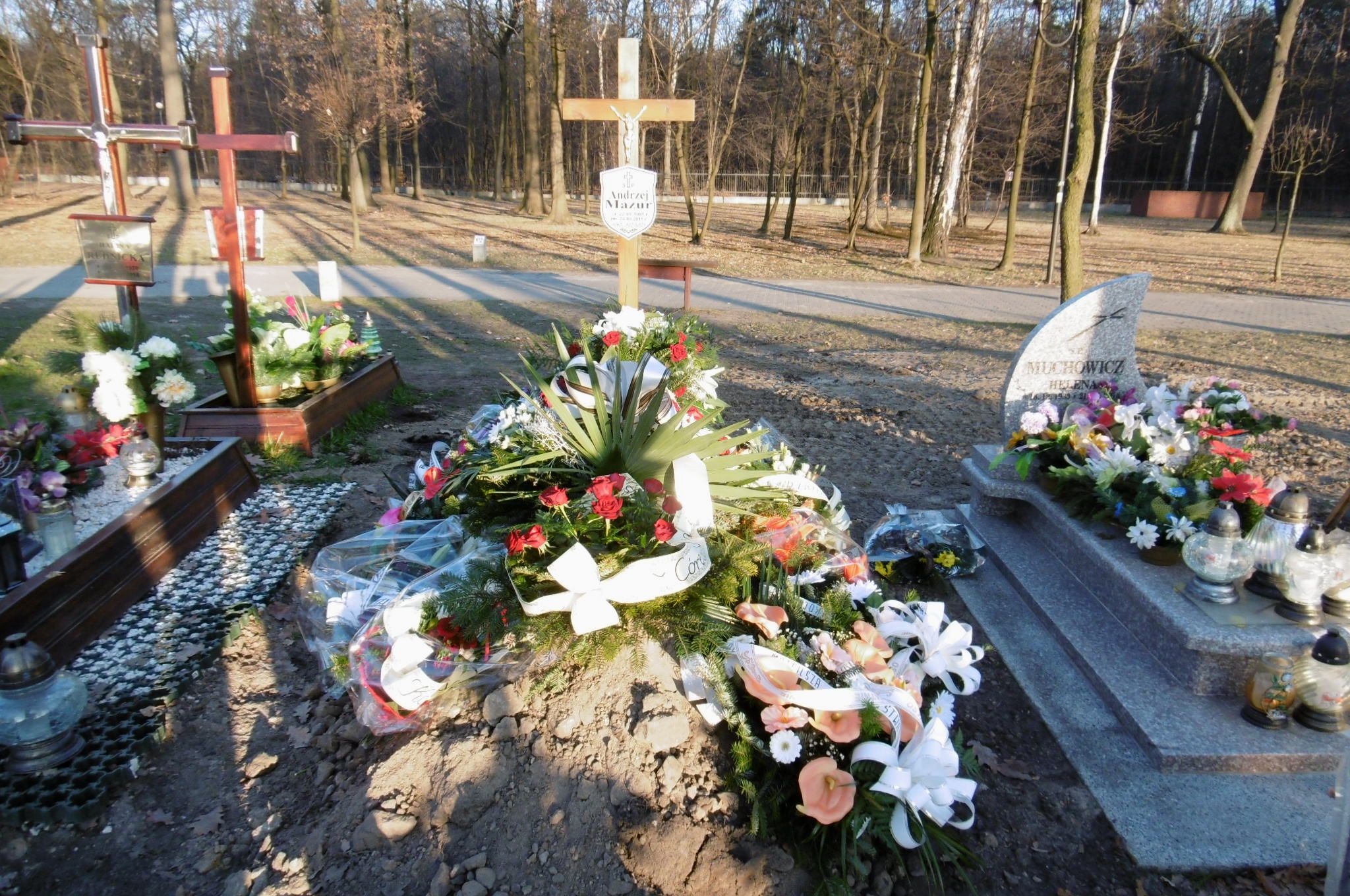 Grób Andrzej Mazur