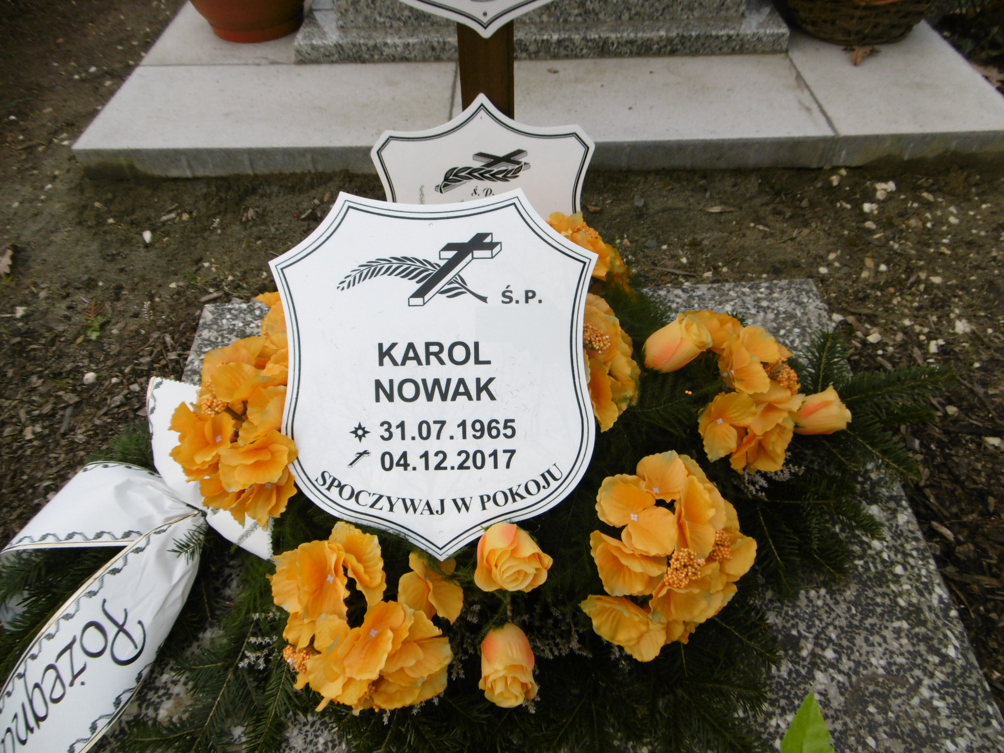 Grób Waldemar Mokros