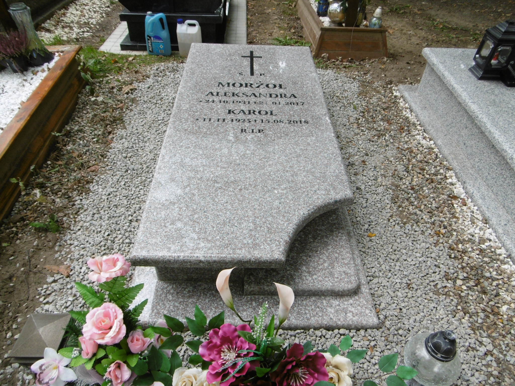 Grób Aleksandra Morżoł