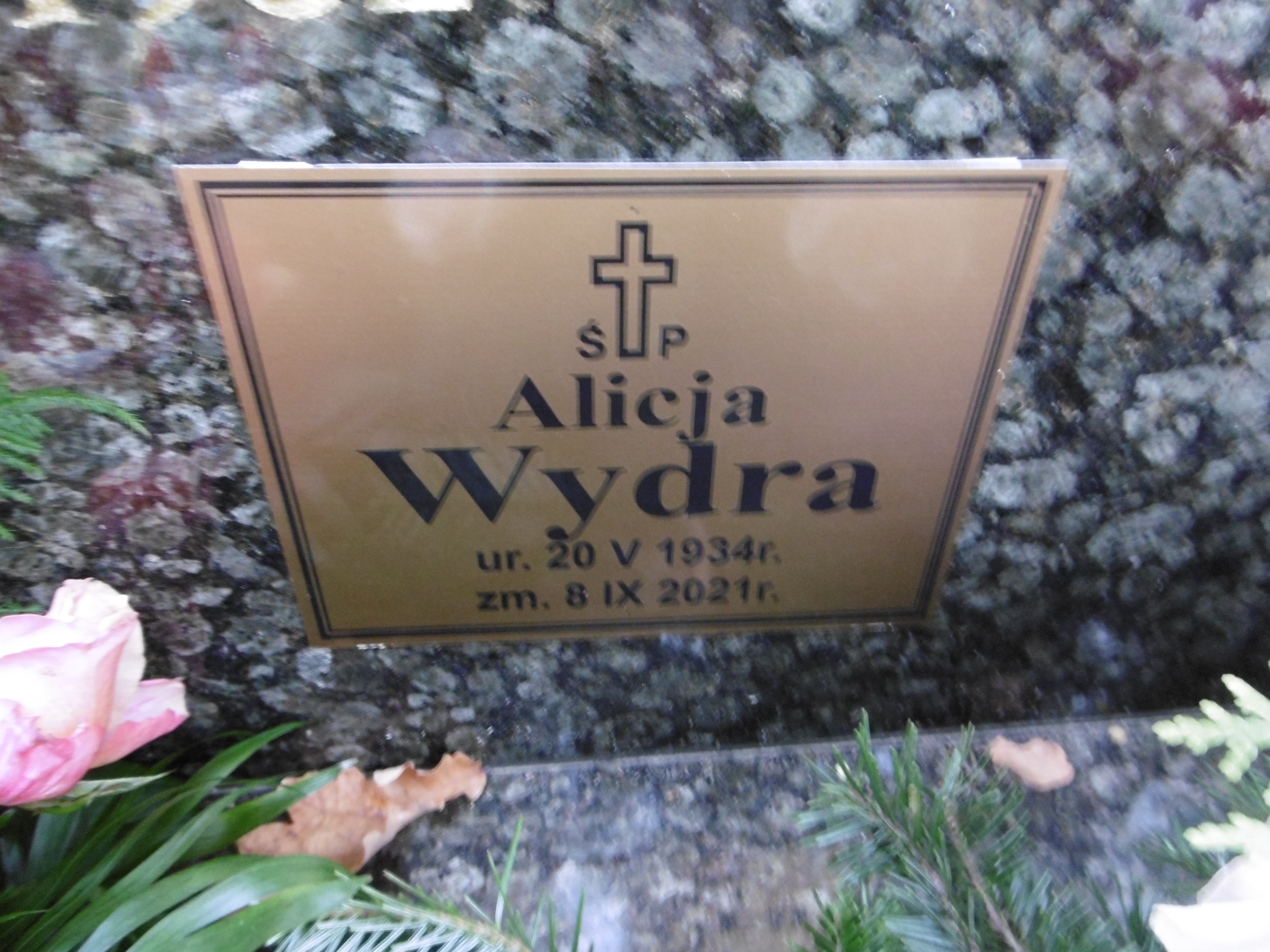 Grób Alicja Wydra