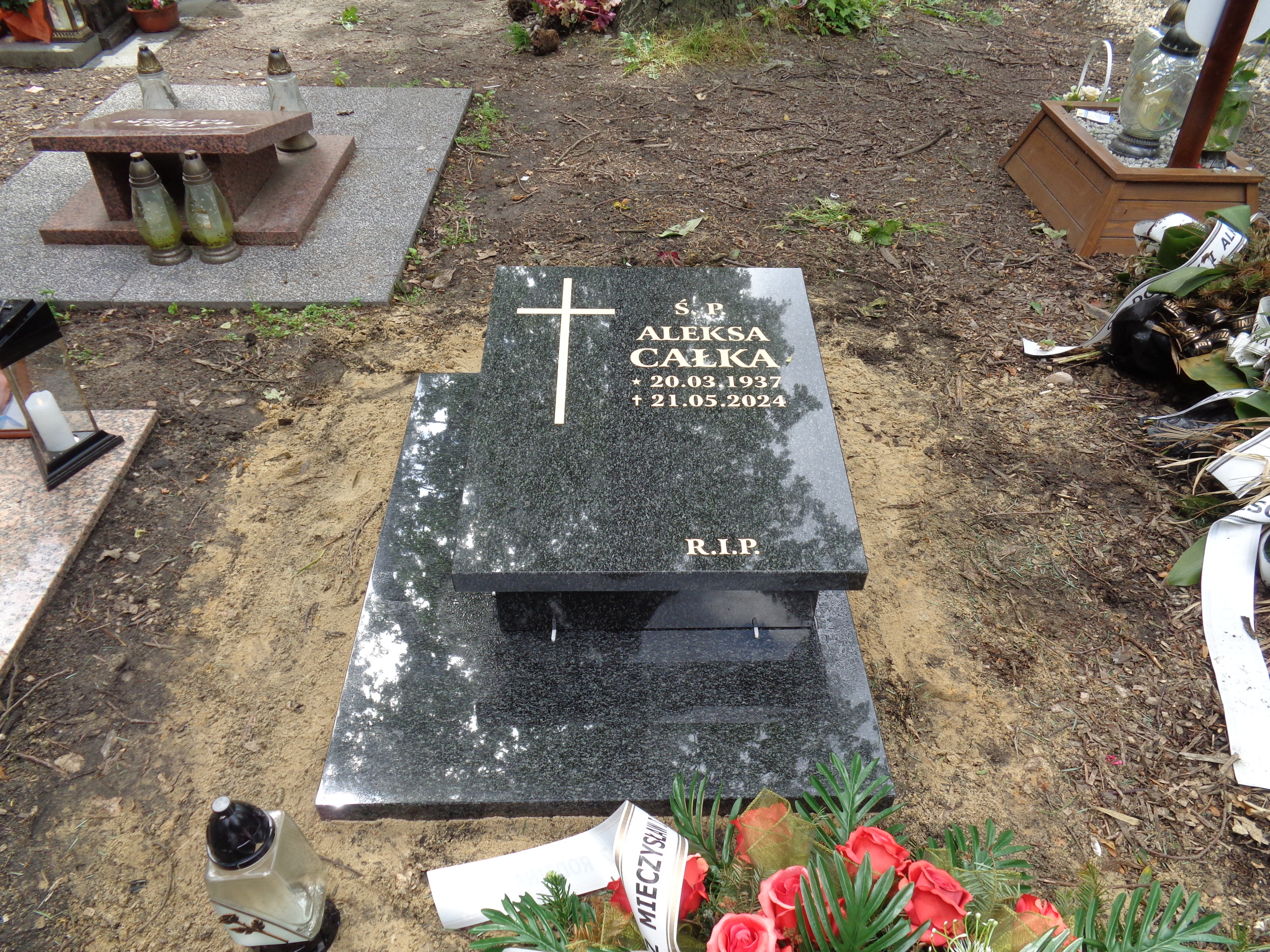 Zdjęcie grobu Aleksa Całka