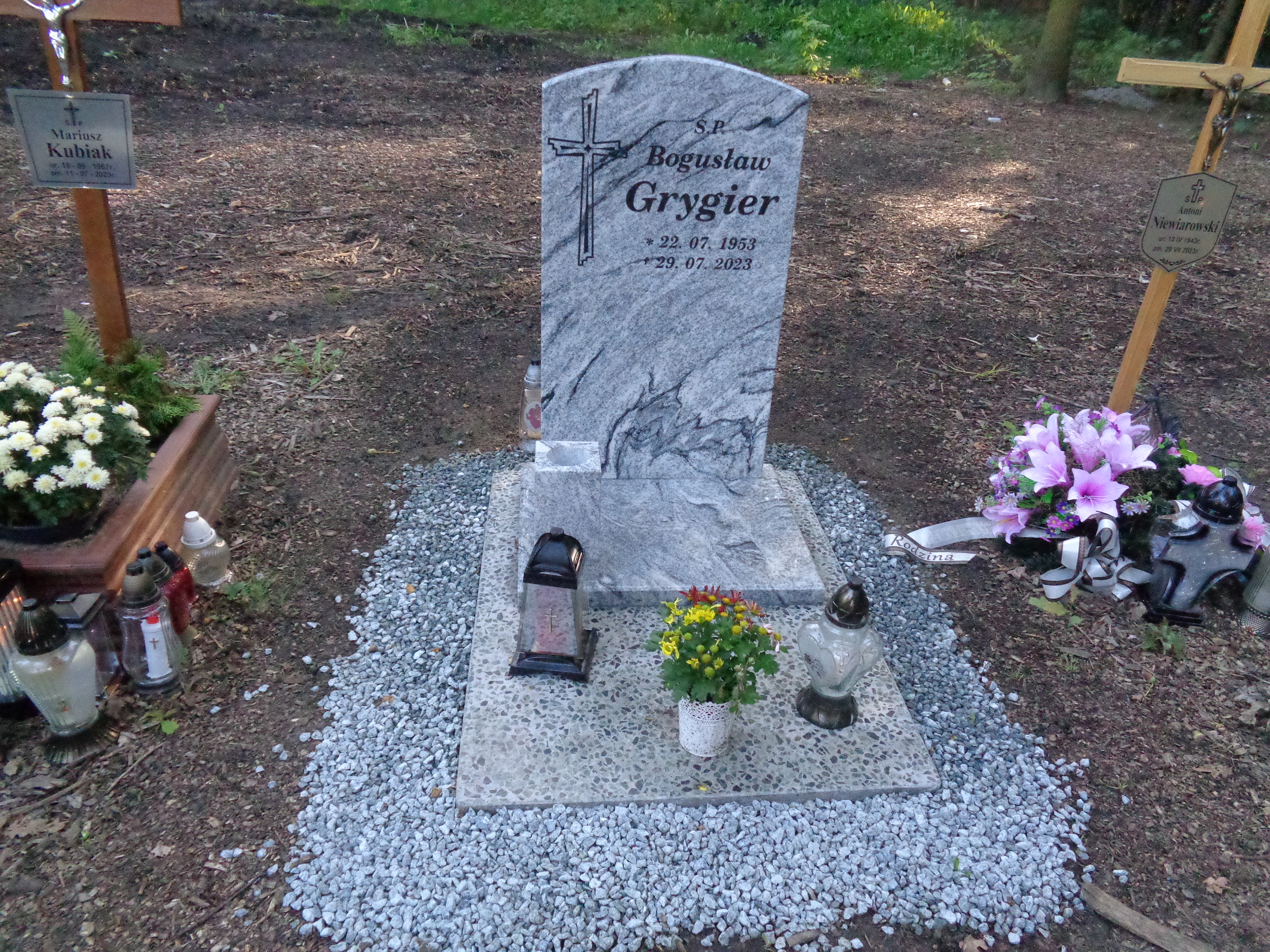 Grób Bogusław Grygier