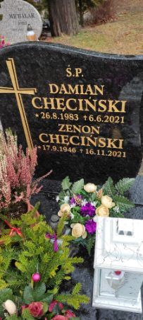 Grób Damian Chęciński