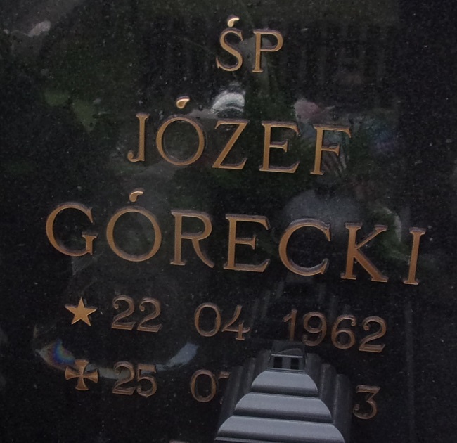 Grób Józef Górecki